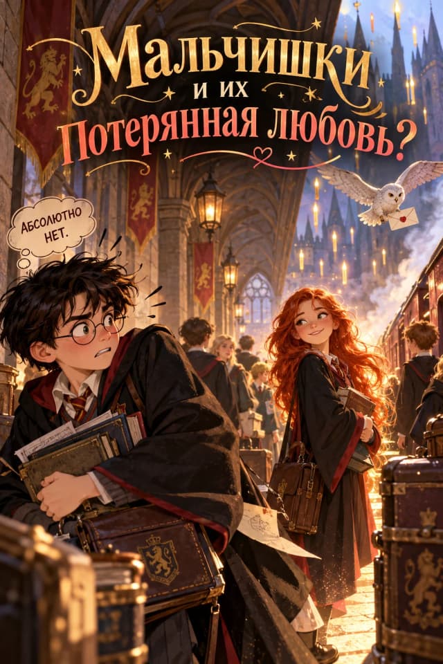 Обложка фанфика Мальчишки и их потерянная любовь / Little Boys and Their Lost Loves