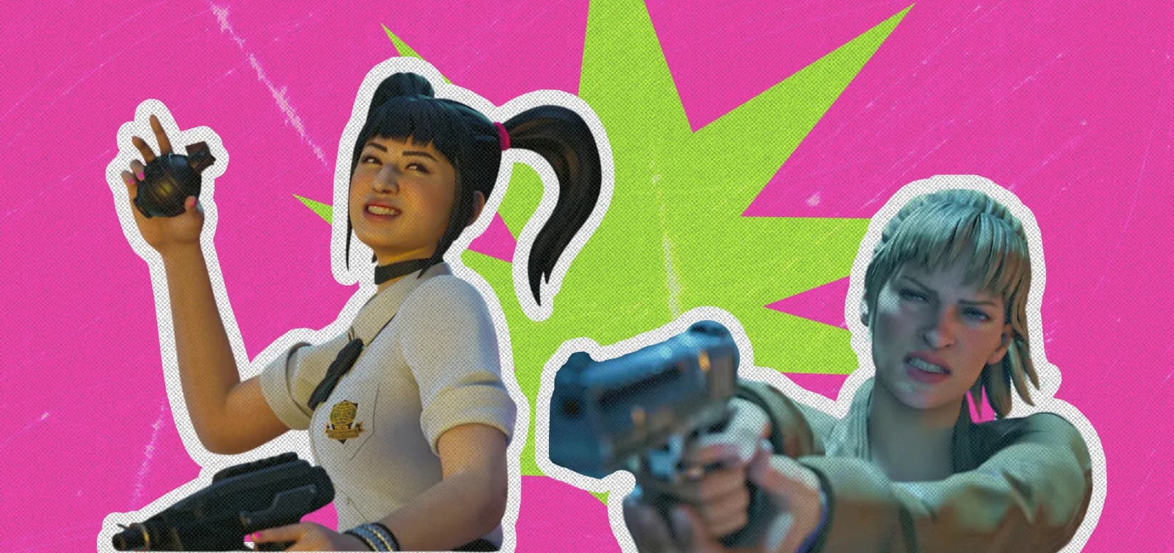 Героини ролика «Утерянная глава Fortnite»