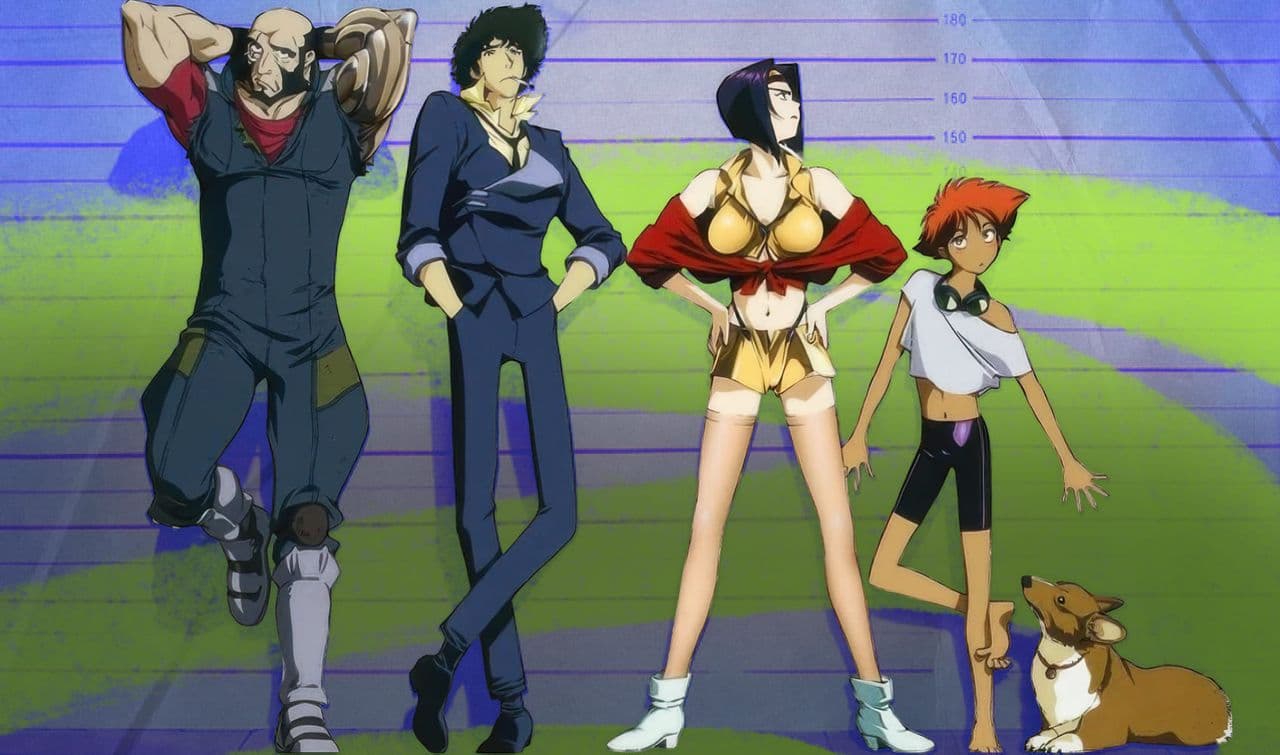 Герои «Cowboy Bebop» © Hajime Yatate//SUNRISE