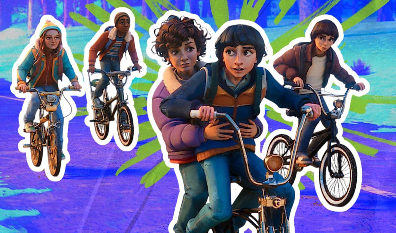 Кадр к спин-оффу «Очень странные дела: Истории из 85-го» © Netflix Animation//21 Laps Entertainment