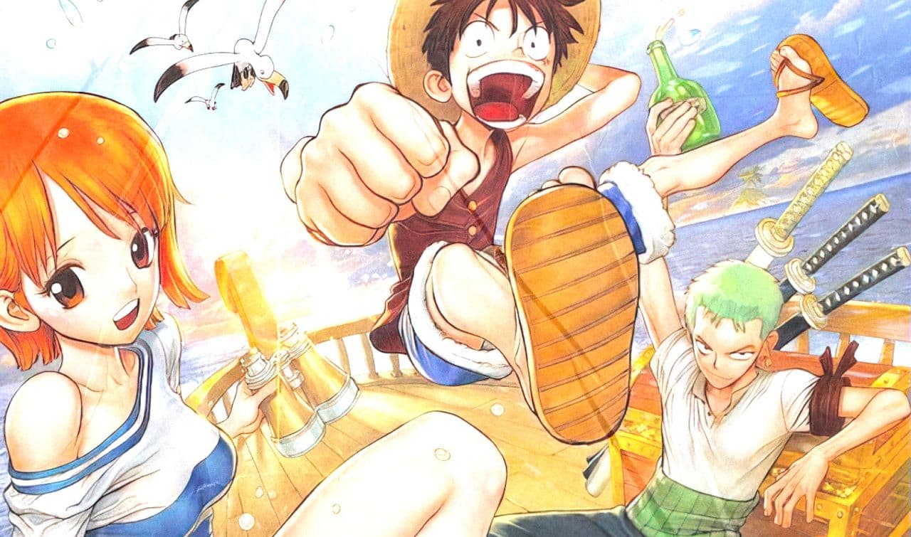 Обложка ваншота по «One Piece»