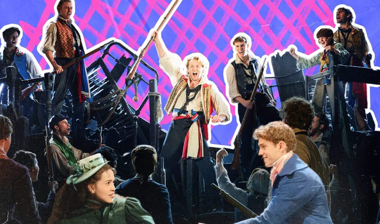 Друзья Азбуки в мюзикле «Отверженные»