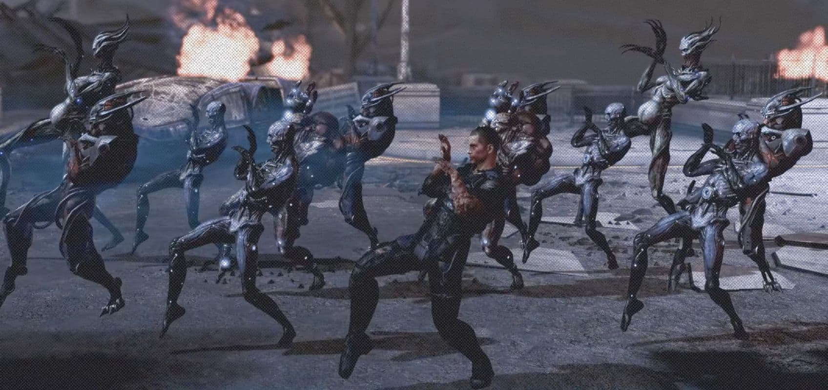 Танец под песню Thriller из игры «Mass Effect 3»