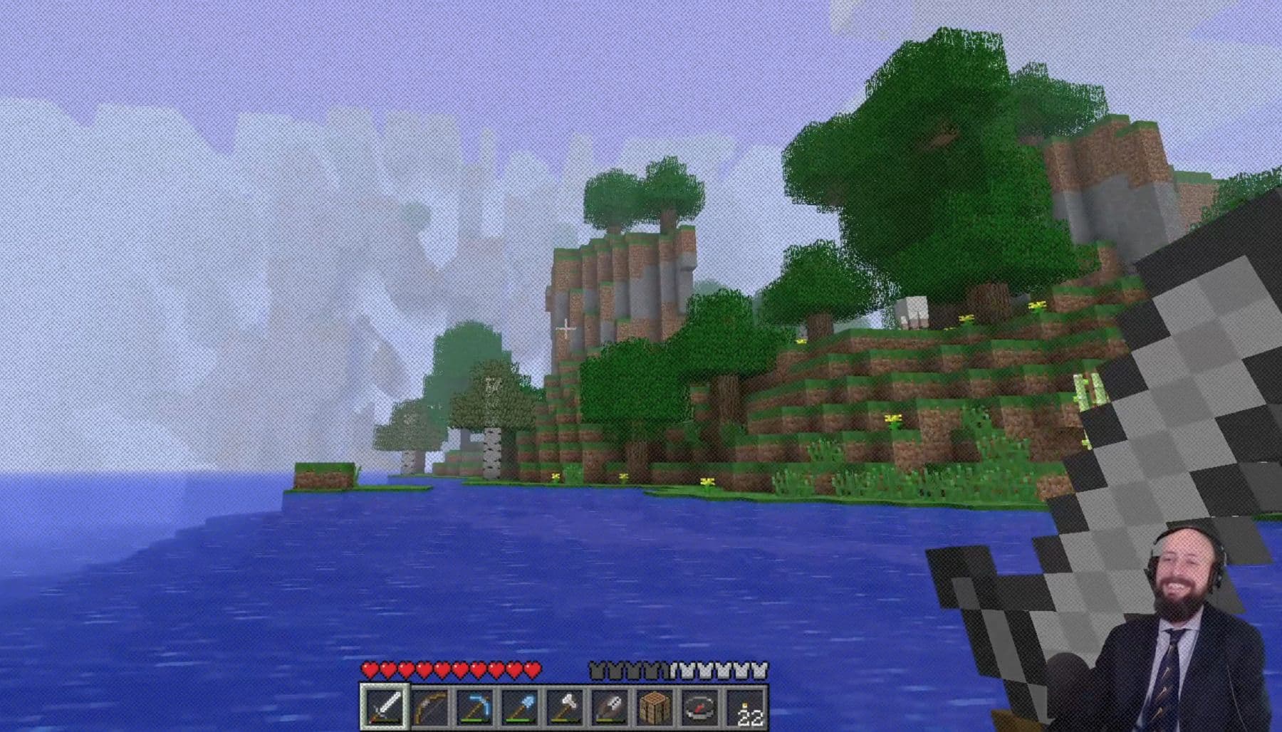 Стример потратил 14 лет на путешествие к краю карты в Minecraft