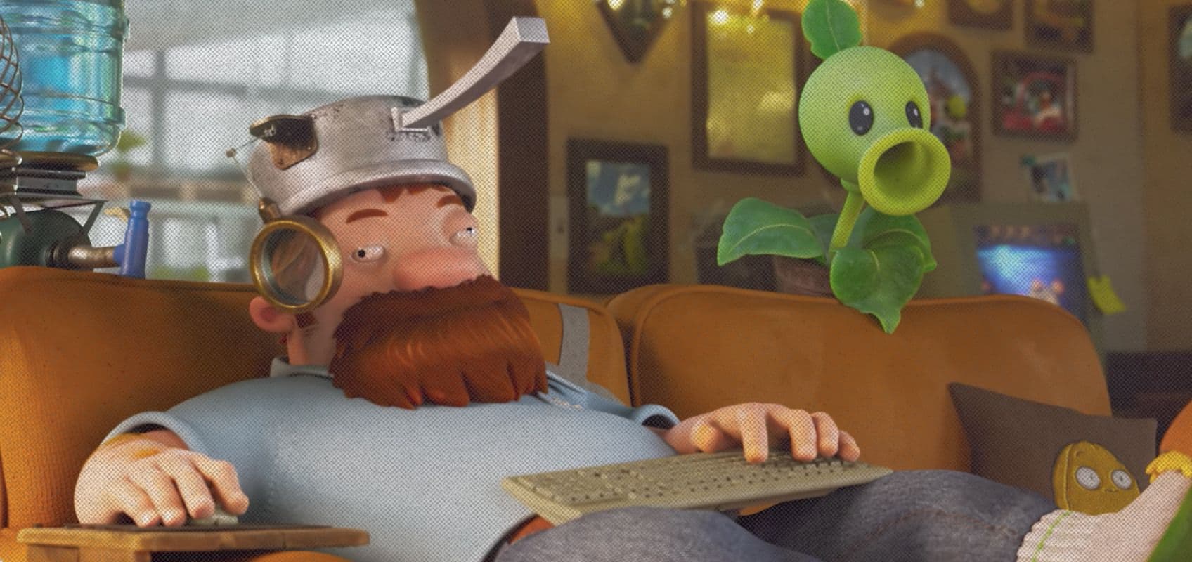 Кадр из трейлера «Plants vs. Zombies: Replanted™ Official Announcement Trailer»