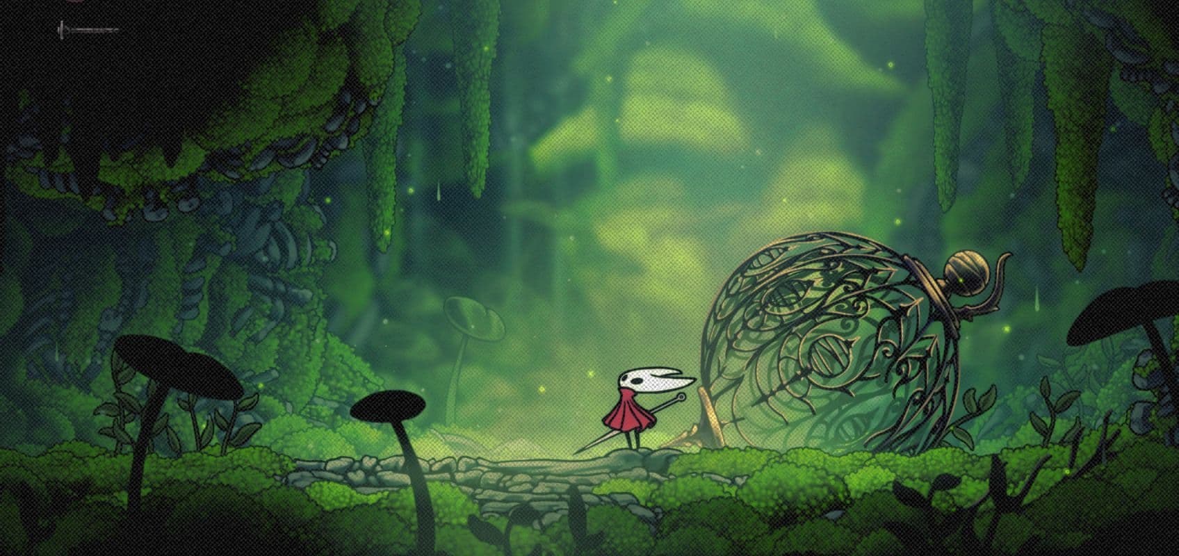 Кадр из игры «Hollow Knight: Silksong»