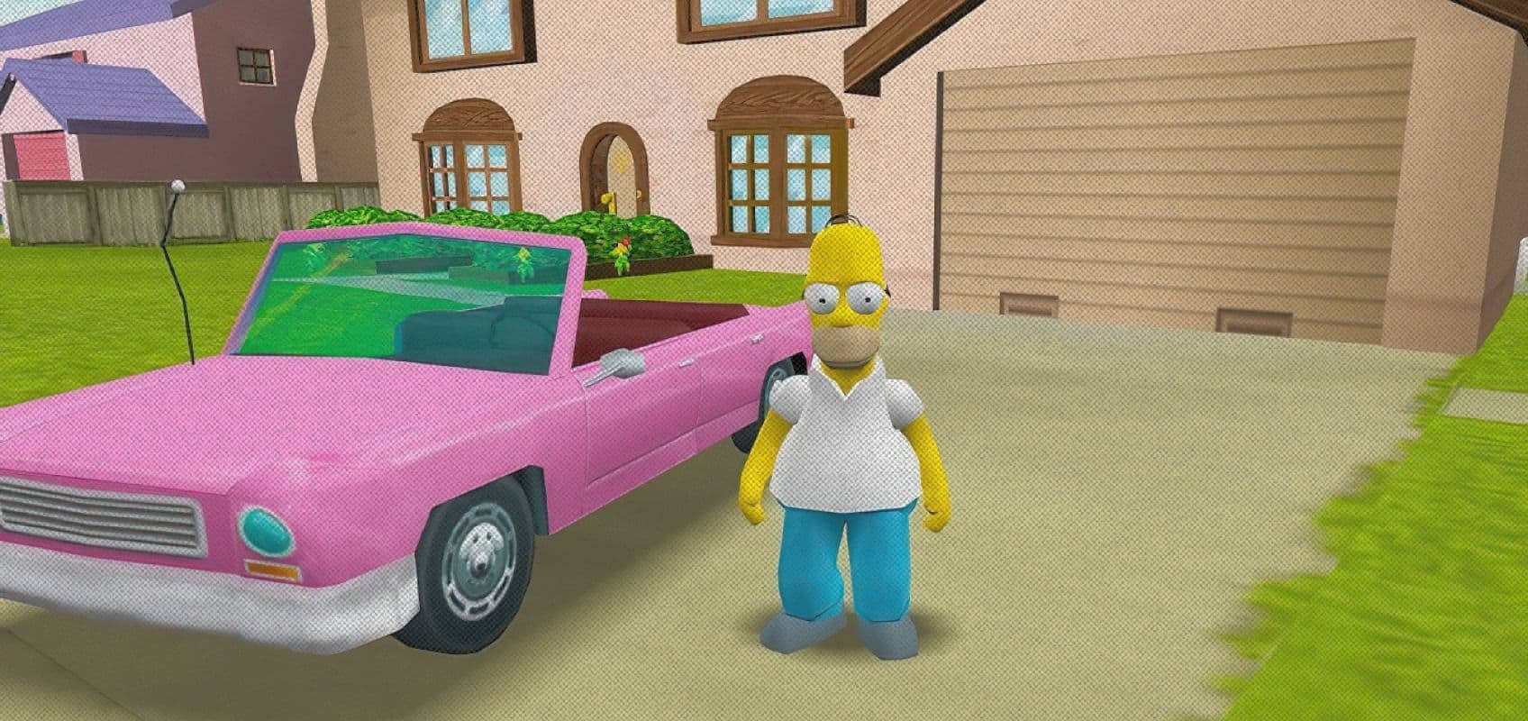 Кадр из игры «The Simpsons: Hit & Run»