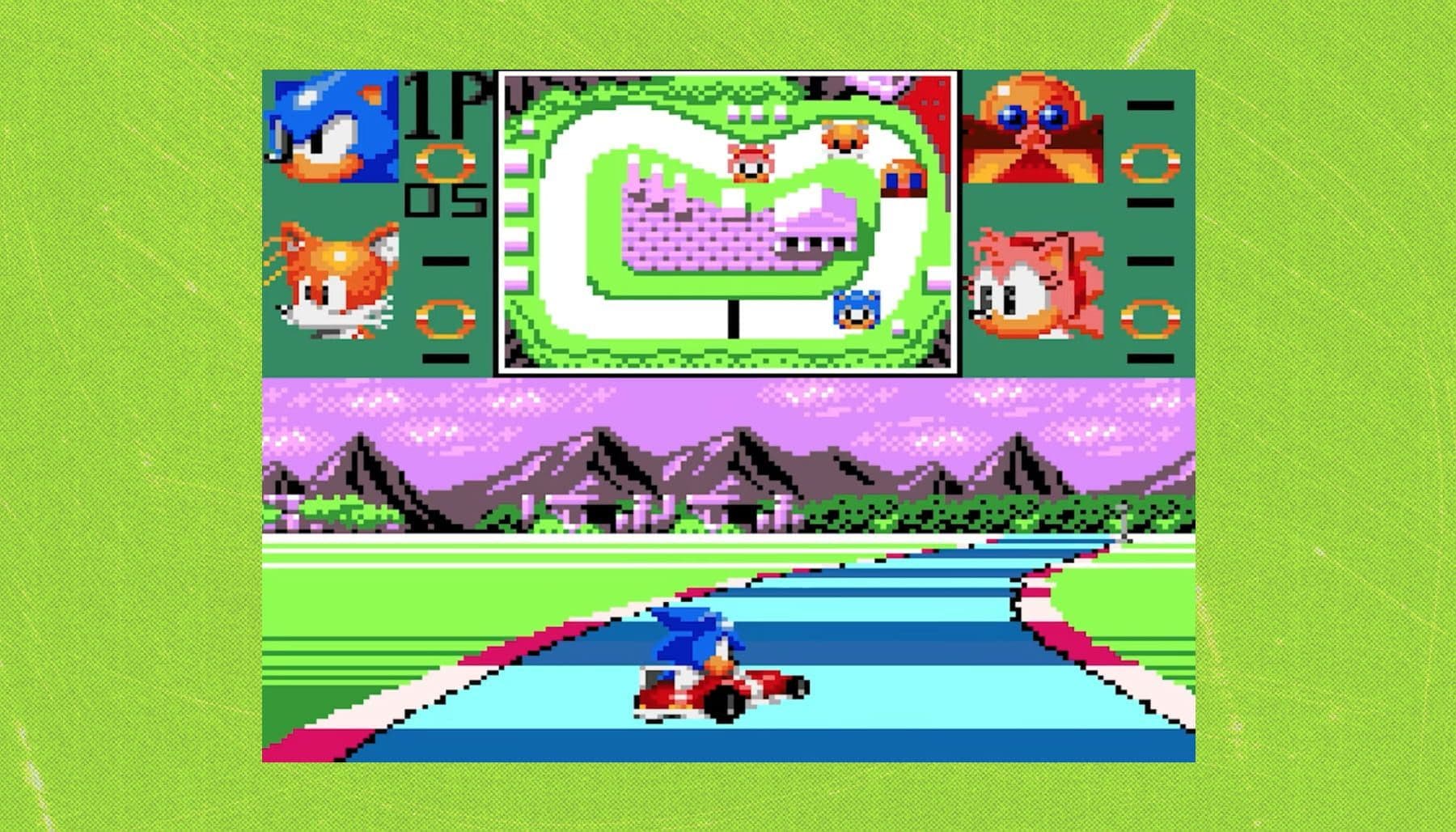 Скриншот из игры «Sonic Drift»
