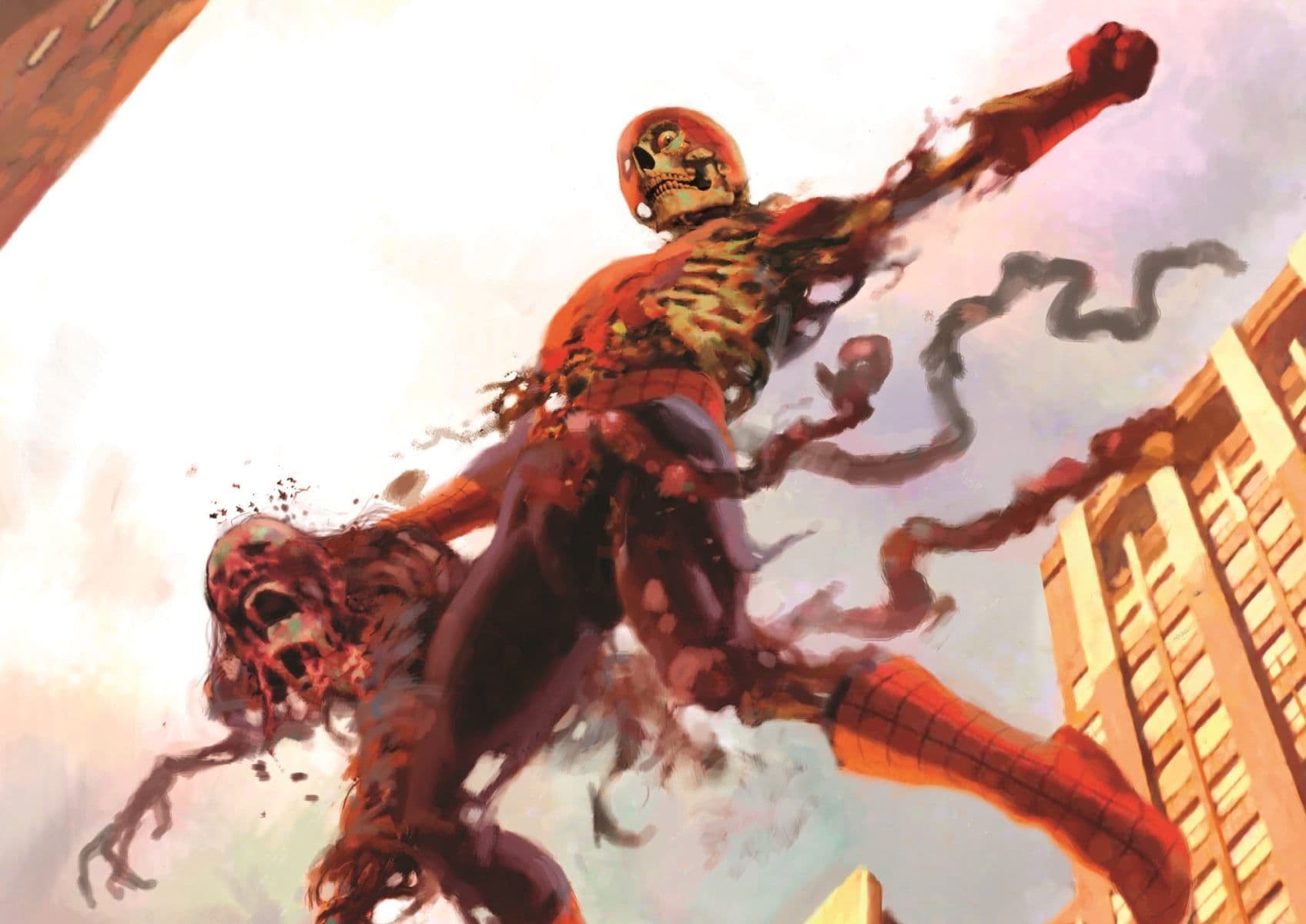 Обложка Marvel Zombies