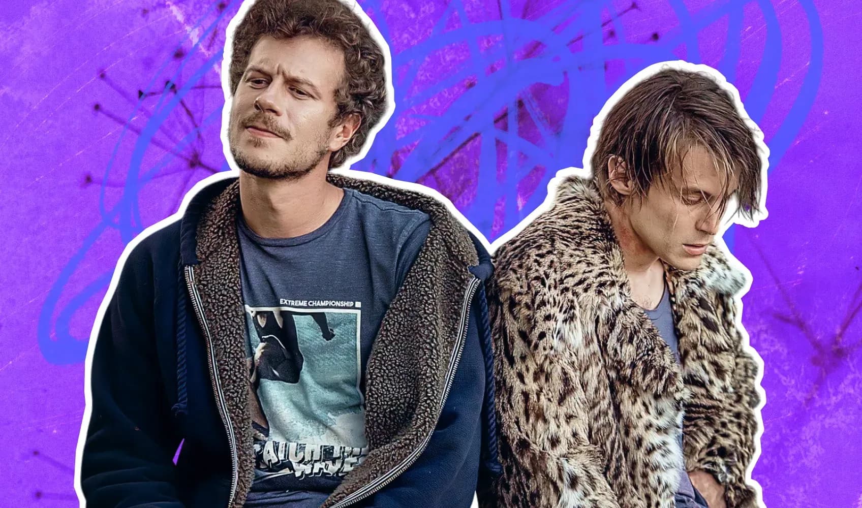 Иван Янковский и Тихон Жизневский в сериале «Топи»