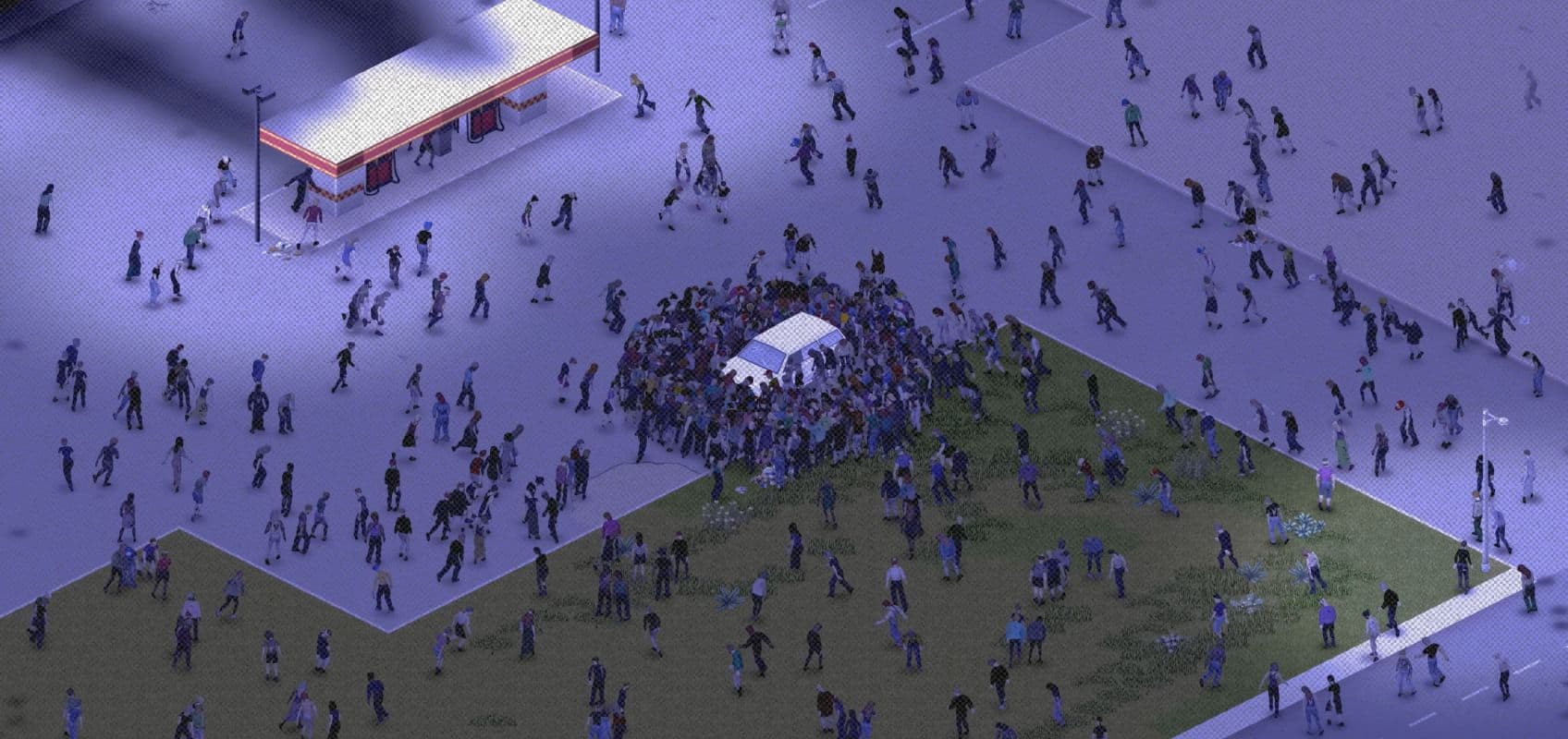 Кадр из трейлера к игре «Project Zomboid»