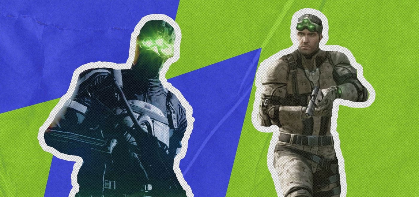 Коллаж персонажей из игры Tom Clancy’s Splinter Cell Blacklist