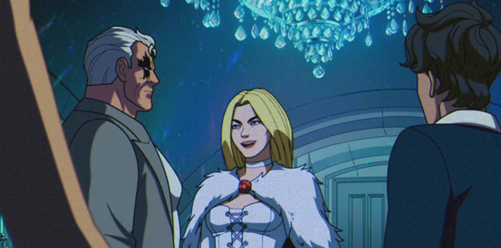 Кадр из ролика X-Men '97 Season 2 | Emma Frost Betrays X-Force Scene Recap || agameofantasy
