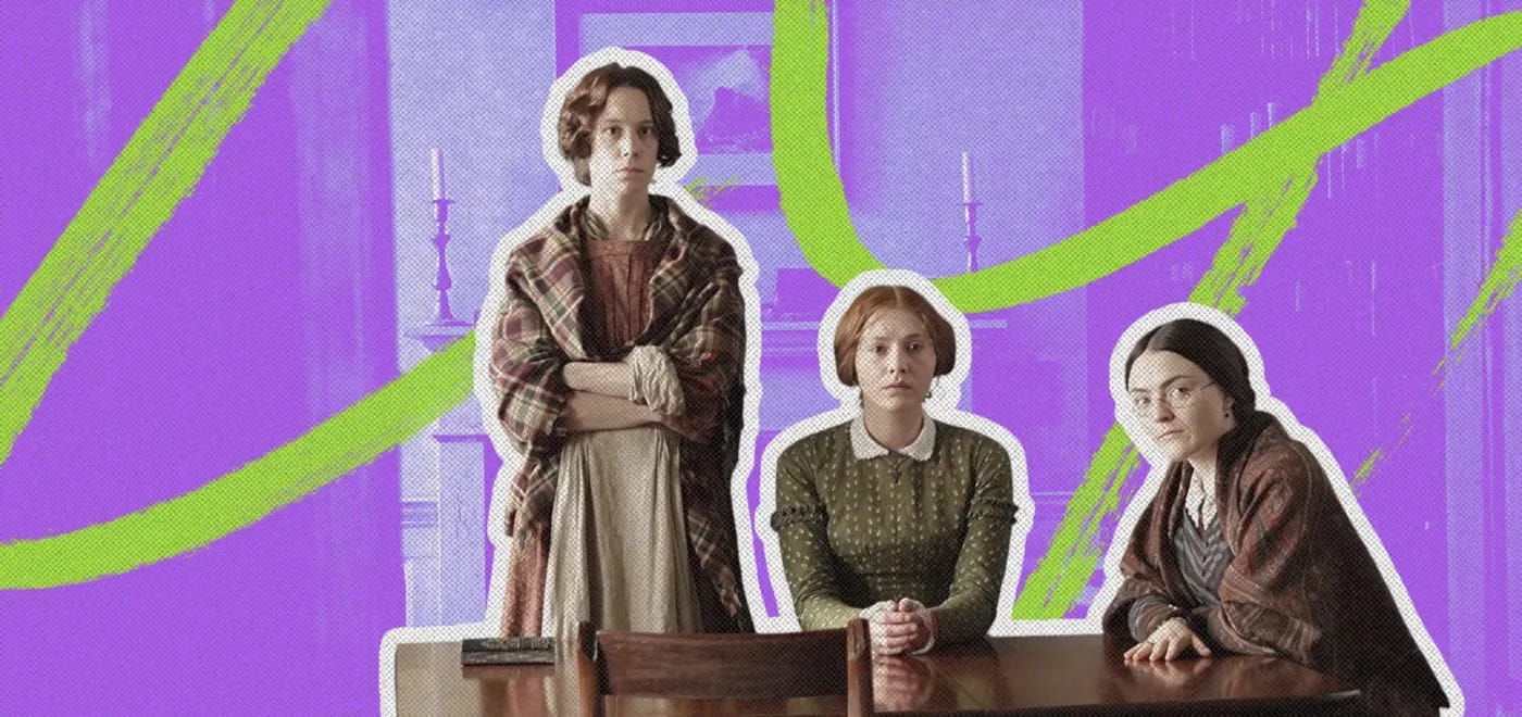 Кадр из биографического фильма «Вошедшие незримо: Сестры Бронте» (2016 г) 