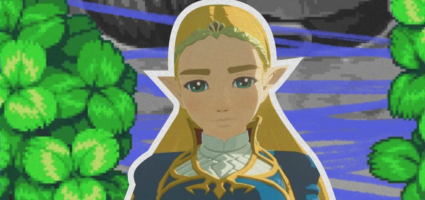 Обложка в игре «The Legend of Zelda: Breath of the Wild»