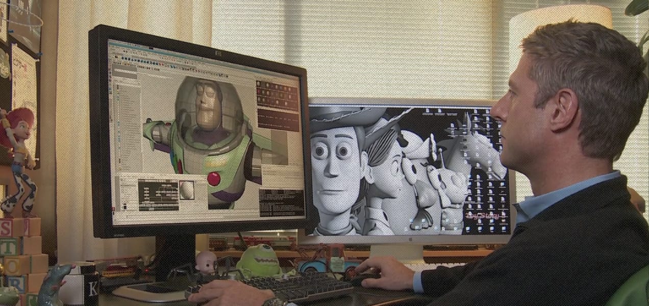 Жуткий рабочий стол 3D-художника «Истории игрушек» породил новый тренд в соцсетях