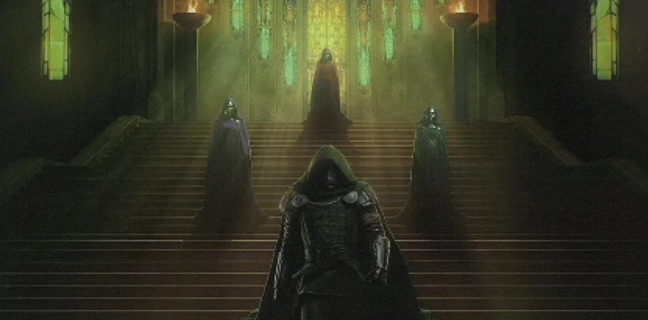 Кадр из ролика A New Poster for 'AVENGERS: DOOMSDAY' || Batman: TDK