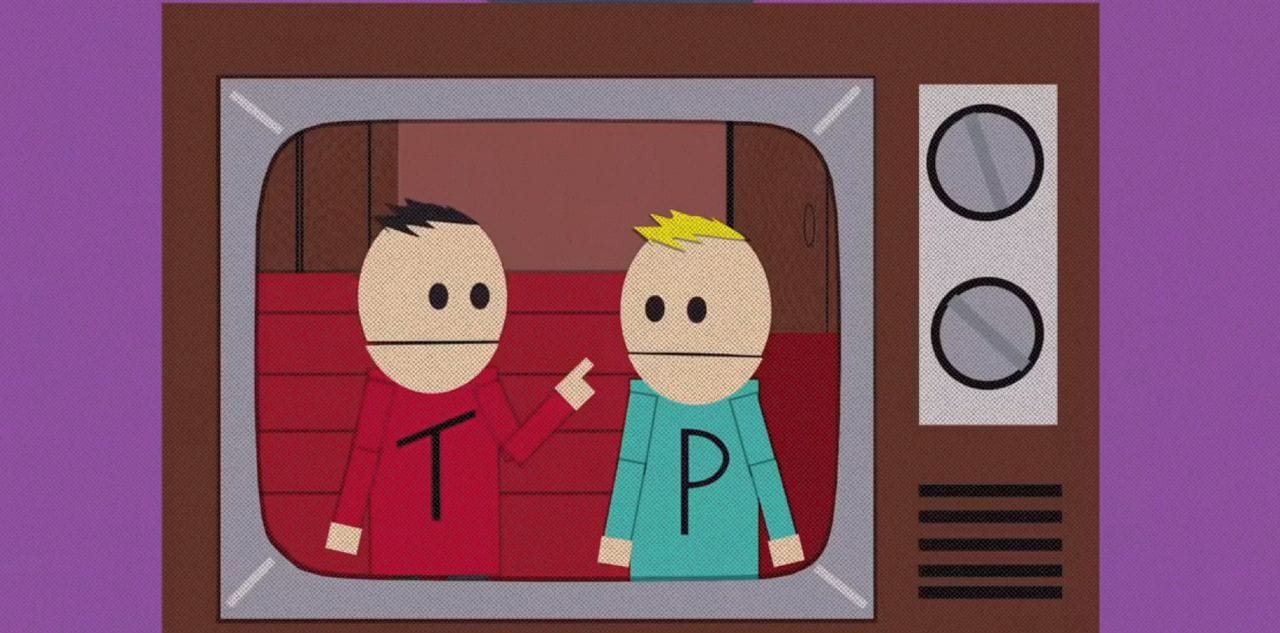 Кадр из ролика Pull my finger - from the Terrance and Phillip Show Full Episode (South Park) || The Terrance and Phillip Show
