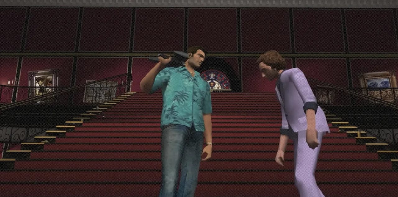 Кадр из ролика  GTA: Vice City Is a Masterpiece | A Retrospective || MrHammers