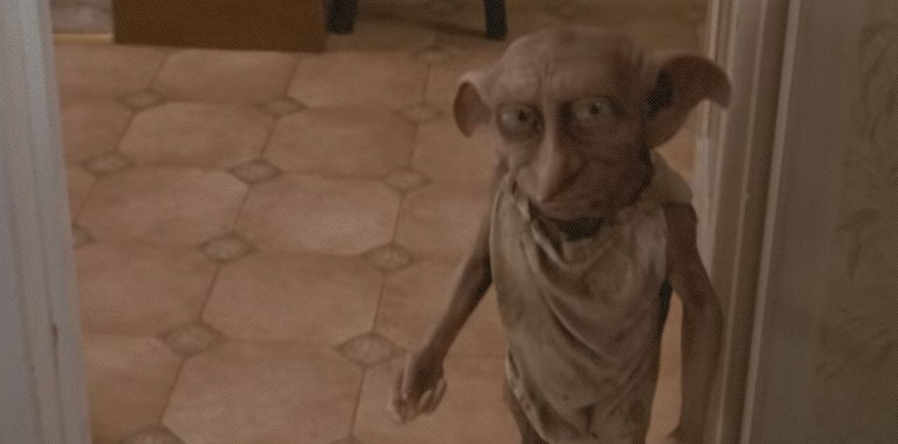 Кадр из ролика  Every Dobby Scene In Harry Potter ||  Harry Potter