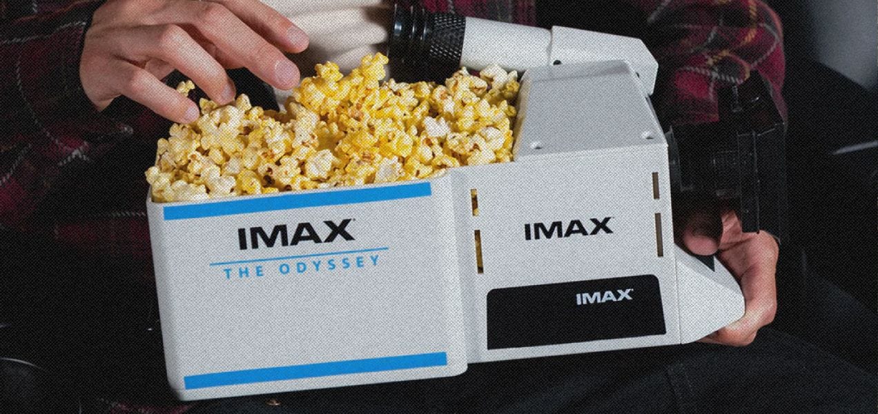 «Одиссея» получит ведро для попкорна в виде IMAX-камеры