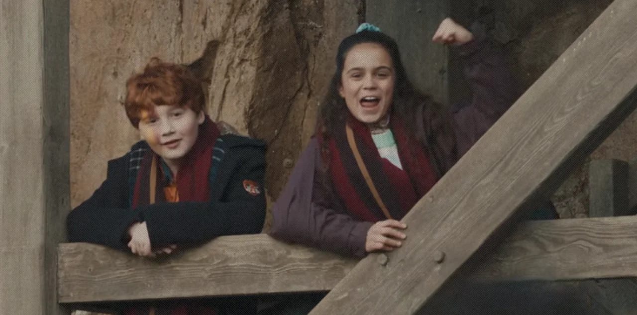 Кадр из ролика  Harry Potter and the Philosopher's Stone | Official Teaser Trailer | HBO Max 