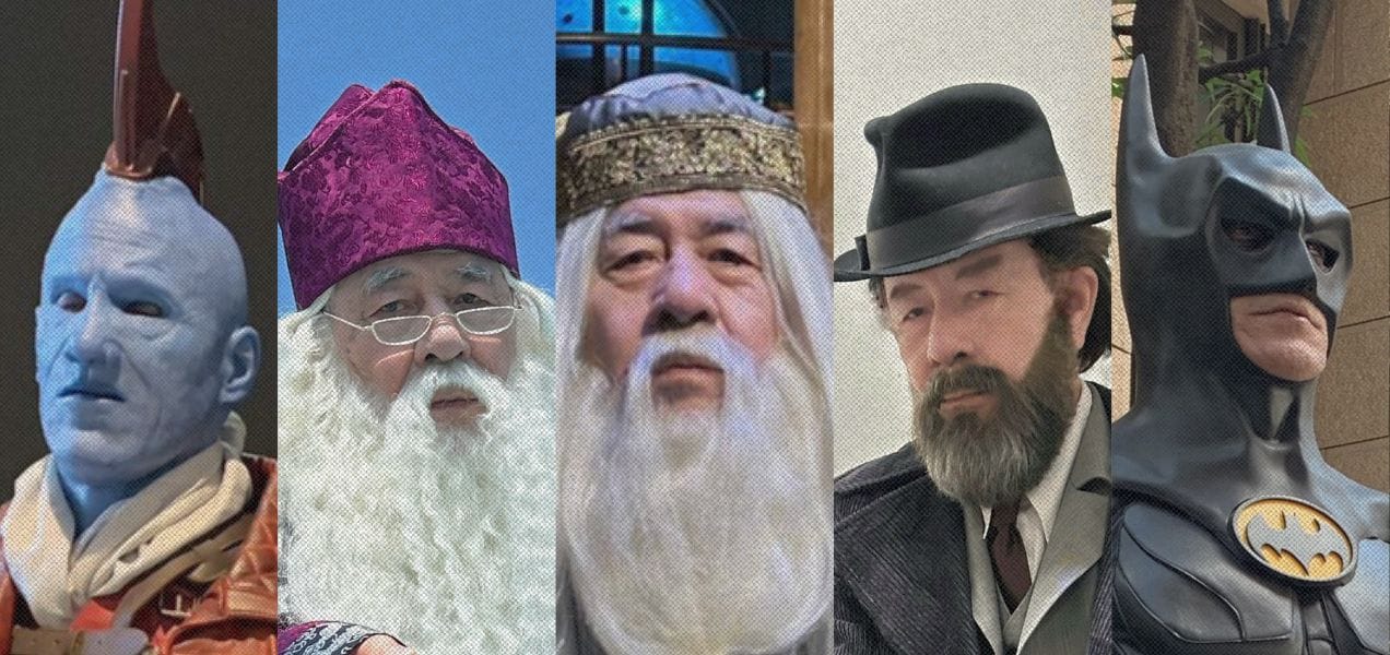 Японский дедушка решил стать косплеером в 75 лет