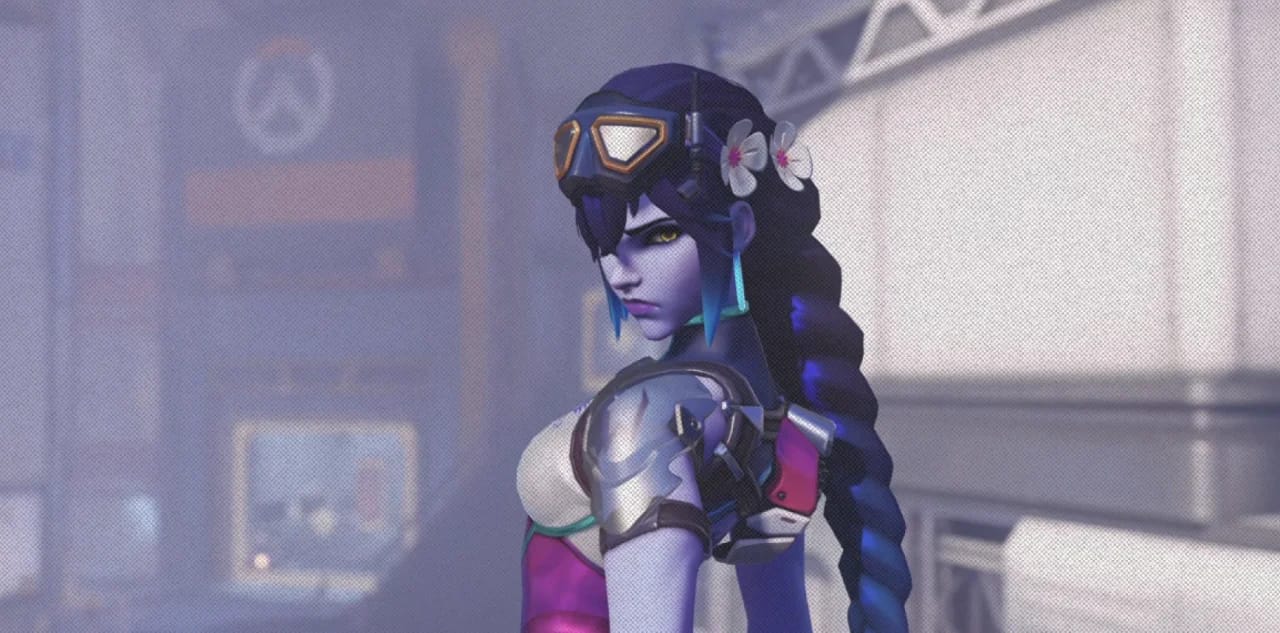 Кадр из ролика  NEW! Beachside Widowmaker skin Gameplay - Overwatch Season 3 2026 [PS5] || Mennh