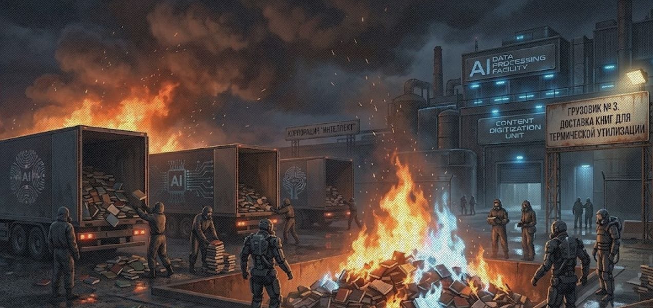 ИИ-компании уничтожают книги после оцифровки ради обучения нейросетей
