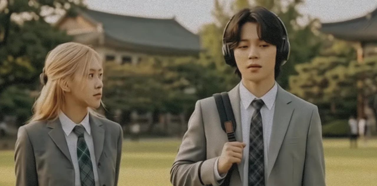 Кадр из ролика Just Keep Falling In Love | PART: 1 [Kdrama Clip Only] (AI) | Jirosé || Chaerosé Park