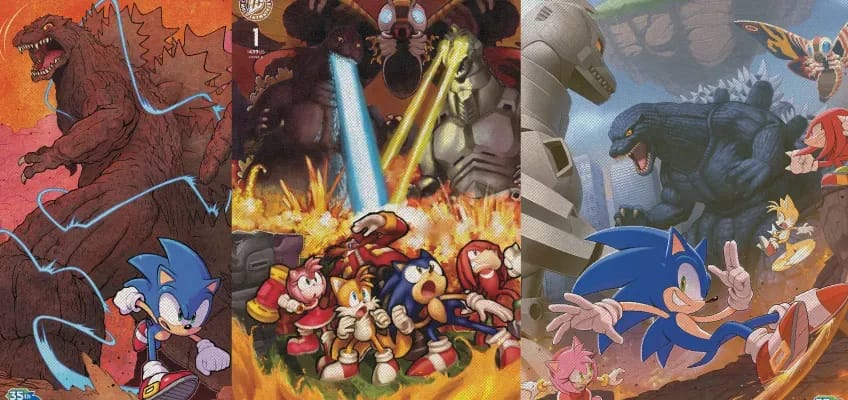 Sonic x Godzilla