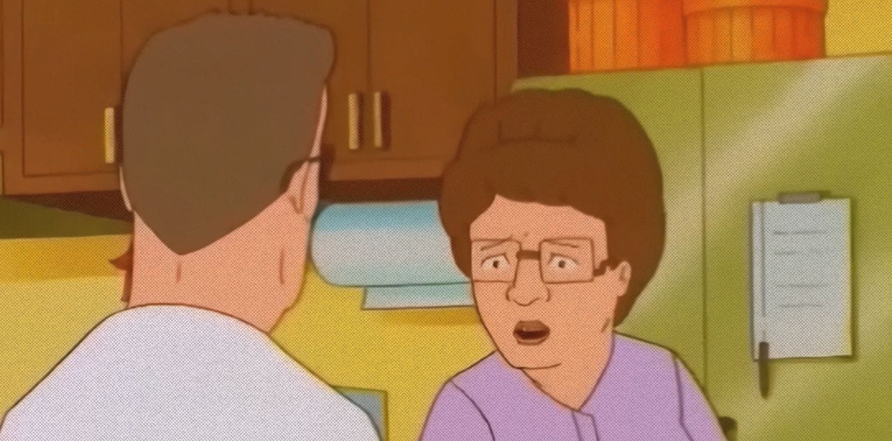 Кадр из ролика The Best of Peggy Hill (King of the Hill) KotH || Peggy Hill