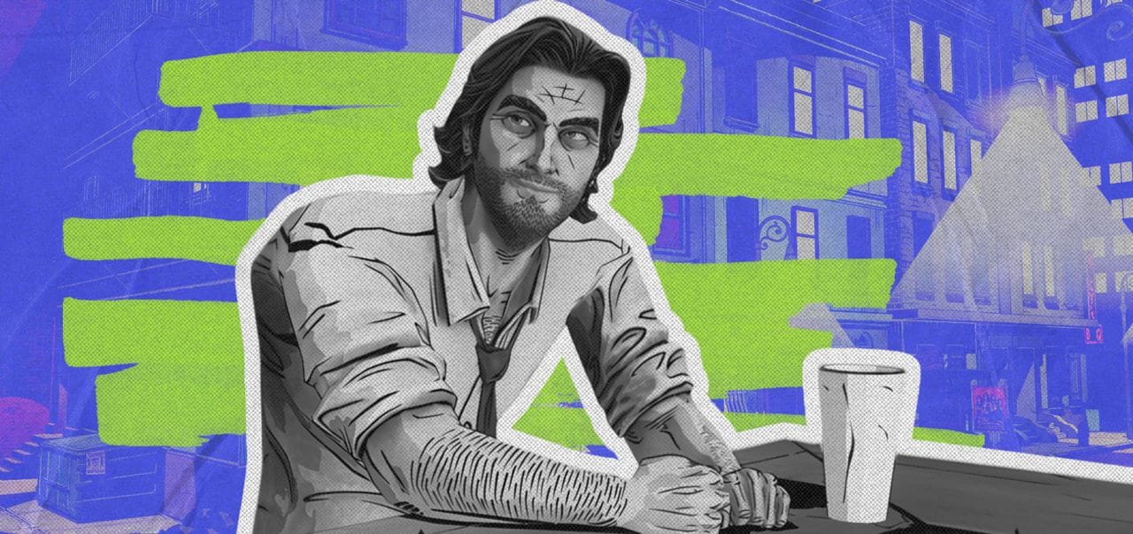 Бигби Волк из игры The Wolf Among Us © Telltale Games