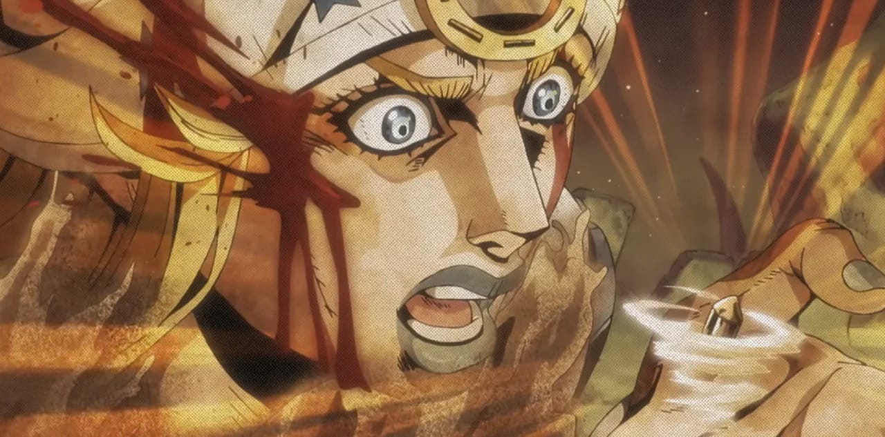Кадр из ролика  STEEL BALL RUN JoJo's Bizarre Adventure 2nd STAGE | Official Trailer | Netflix 