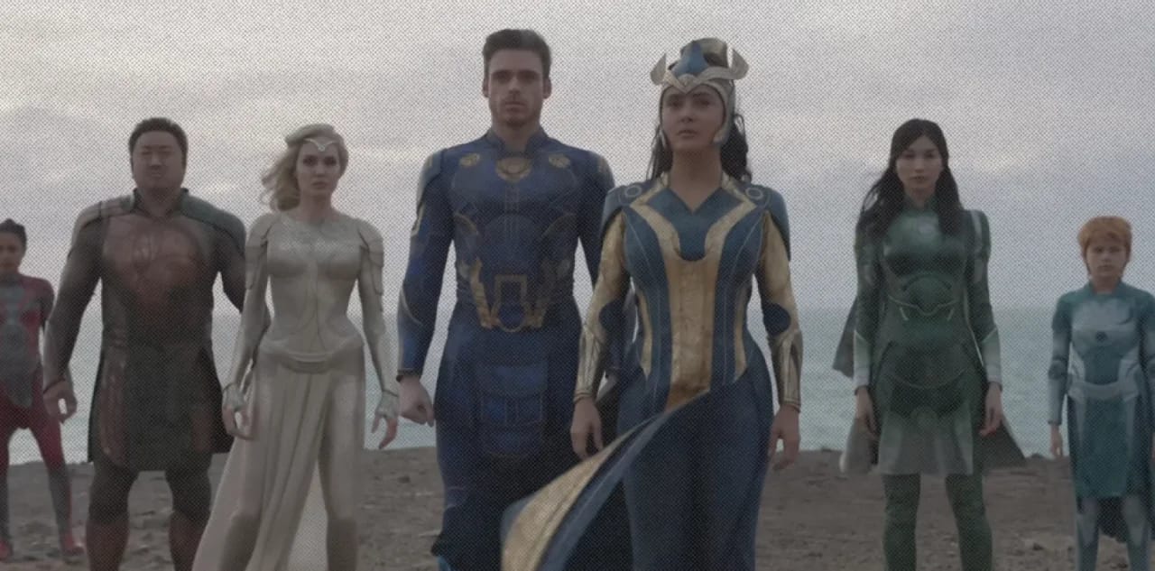 Кадр из ролика  Marvel Studios’ Eternals | Final Trailer || Marvel Entertainment