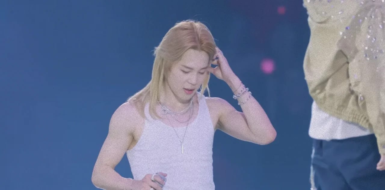 Кадр из ролика  [4K] 2026 0516 BTS WORLD TOUR ‘ARIRANG’ in STANFORD - Body to Body JIMIN FOCUS FAN CAM || SLOW STARTER