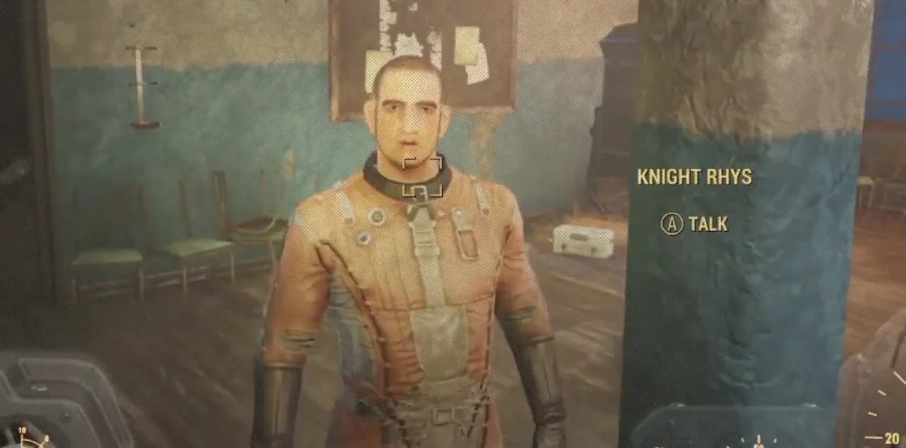 Кадр из ролика The Correct Way To Deal With Rhys In Fallout 4 (Original) || Ninethie Plays