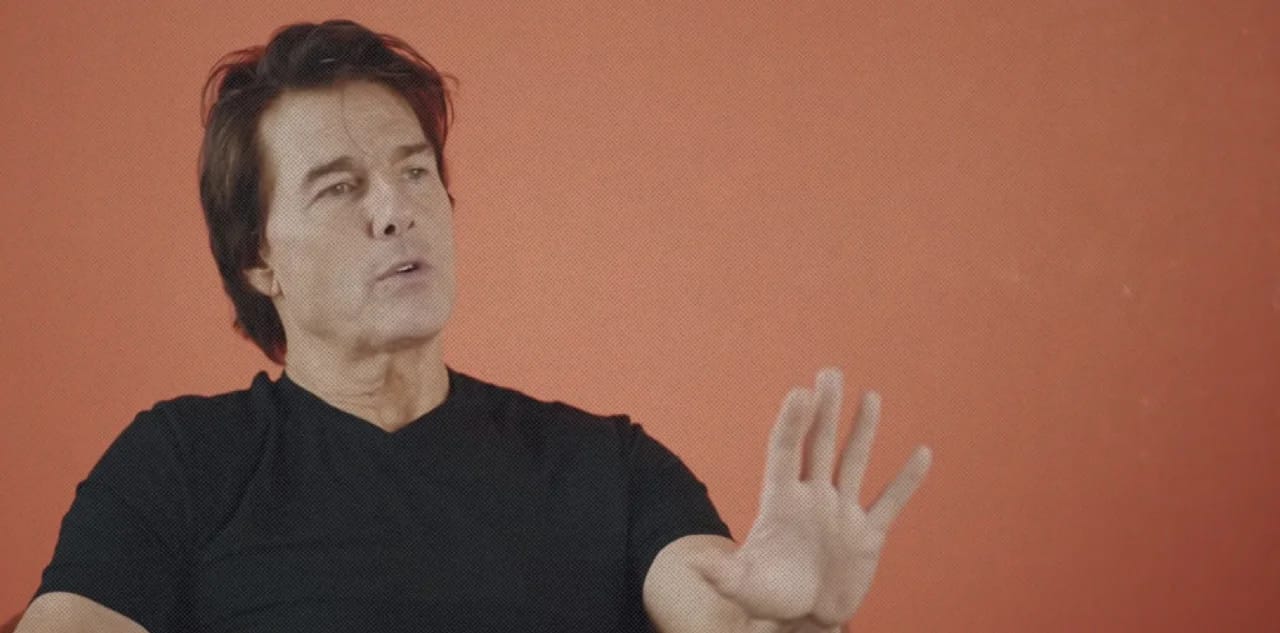 Кадр из ролика Tom Cruise talks about cinematography || Patrick Tomasso