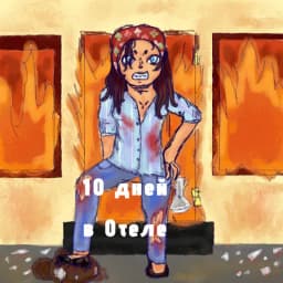 Обложка фанфика 10 дней в Отеле