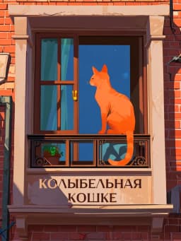 Обложка фанфика Колыбельная кошке
