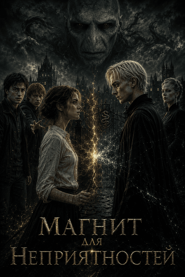 Обложка фанфика Магнит для неприятностей