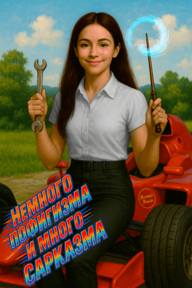 Обложка фанфика Немного пофигизма и много сарказма