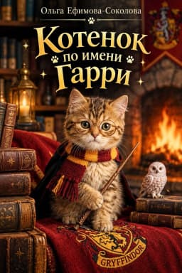 Обложка фанфика Котенок по имени Гарри