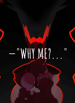Обложка фанфика —"Why me?.."