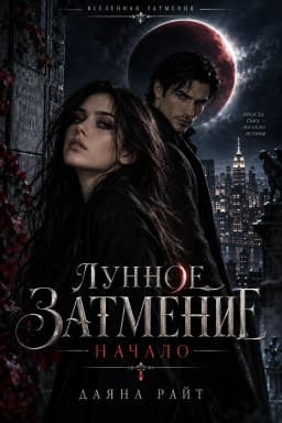 Обложка фанфика Лунное Затмение. Начало