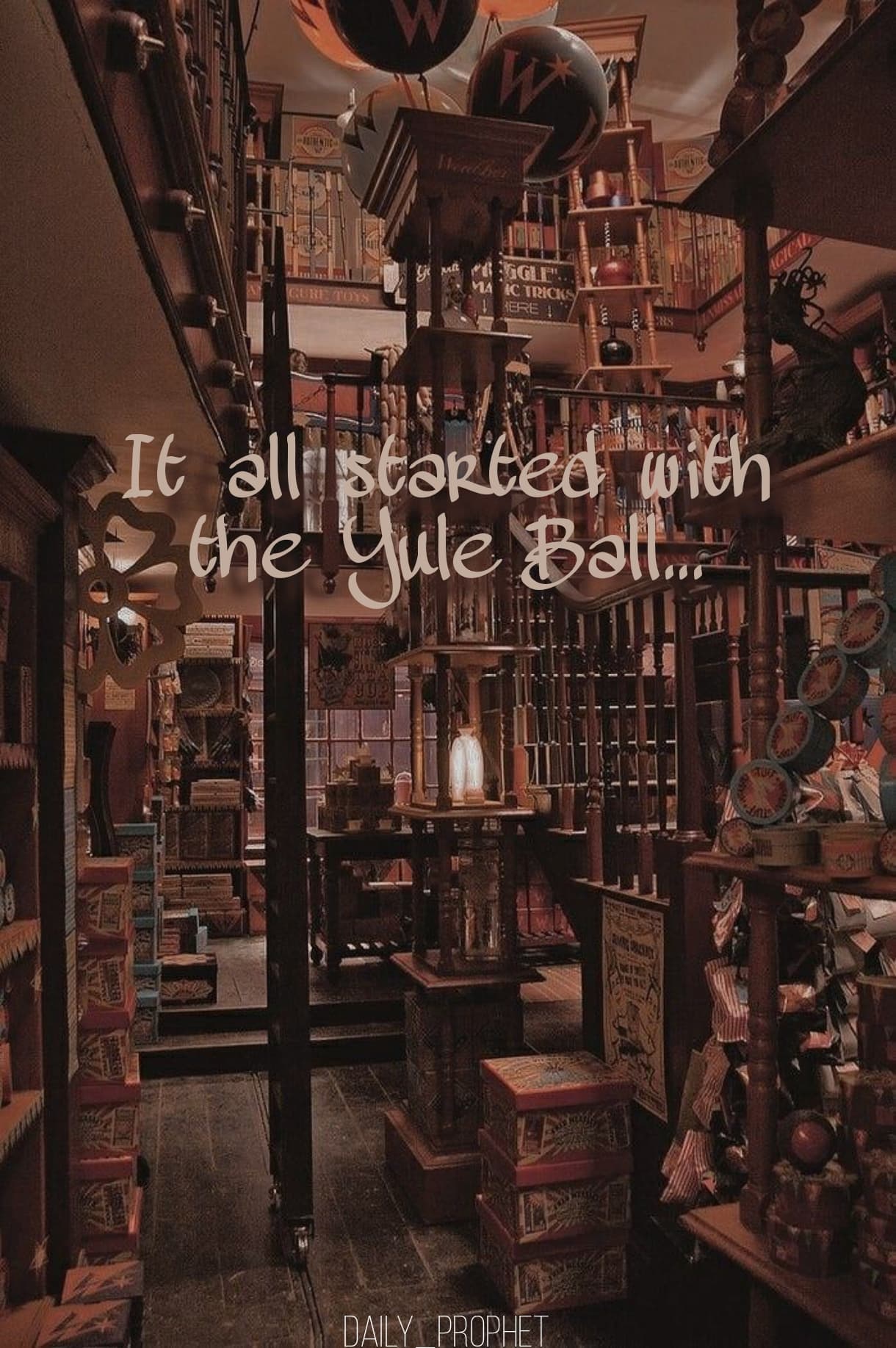 It all started with the Yule Ball...