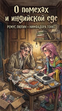 Обложка фанфика О помехах и индийской еде / On Interruptions and Indian Food
