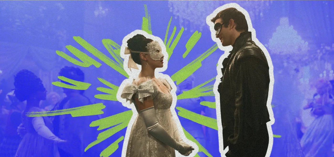 Кадр из сериала «Бриджертоны»