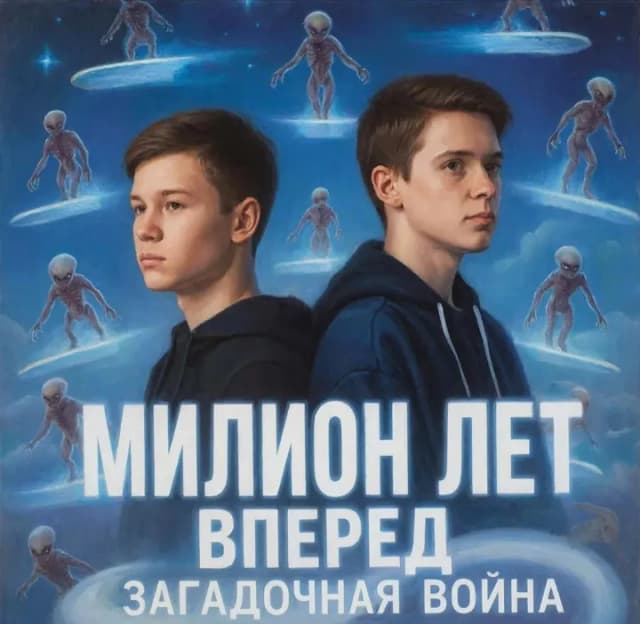 Обложка фанфика Миллион лет вперёд, или загадачная война