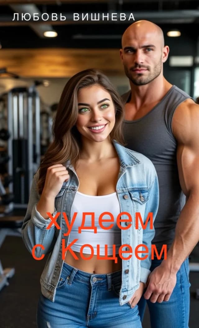 Обложка фанфика Худеем с Кащеем.